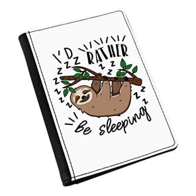 Image of Gift Base I&#039;d Rather Be Sleeping Sloth Passport Holder Cover