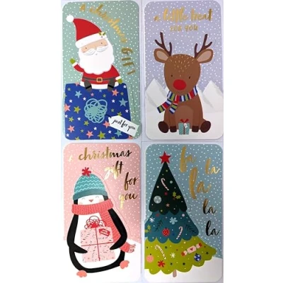 Image of YLAB 4 Kids Christmas Money Wallets &amp; Envelopes Eco Packaging