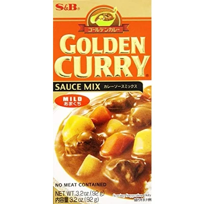 Image of Sauce Mix Golden Curry Mild 92g (1 pack)