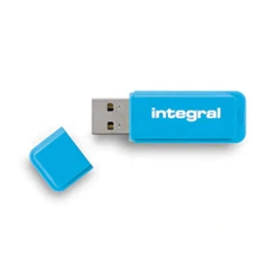 Image of Integral Neon 8GB USB 2.0 Flash Drive Blue