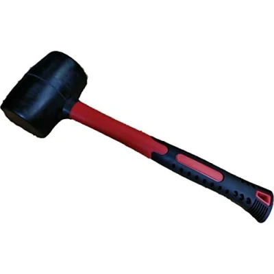 Image of Toolzone 16Oz 70% Fibreglass Handle High Quality Rubber Mallet