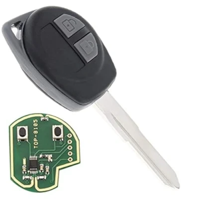 Image of ePathChina 433MHz 2 Buttons Keyless Uncut Flip Remote Key Fob with ID46 Chip and HU87 Blade KBRTS004 Fit for SUZUKI SWIFT SX4 Alto IGNIS Splash 2007 2013
