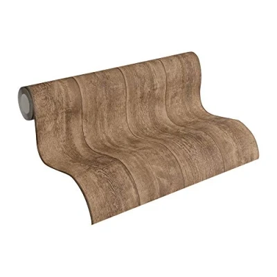 Image of A.S. Creation 7088 23 Murano Wood Effect Wallpaper
