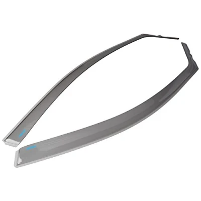 Image of window Visors compatible with Volkswagen Touareg 2002 2009 (chrome frames)