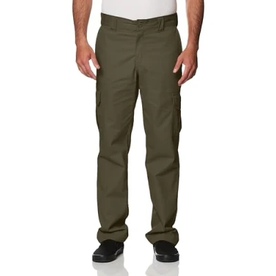 Image of Dickies, Men&#039;s, MECHANICAL STRETCH CARGO PANT REGULAR, MOSS, 34W / 32L
