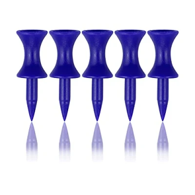Image of Zivisk Blue Castle Golf Tees Plastic 38MM 100 Count 1 1/2 inch