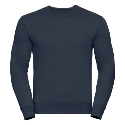 Image of Russell Athletic Mens Authentic Sweatshirt (Slimmer Cut) (French Navy) Multicolour Size Medium