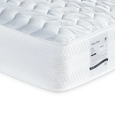 Image of happybeds Open Coil Spring Semi Orthopaedic Mattress, Arun Mattress (Double (135 x 190 cm))