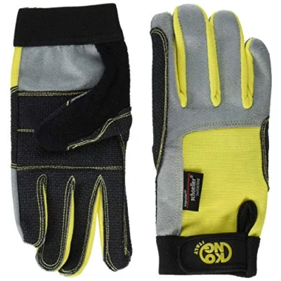 Image of Desconocido Kong Full Gloves, Colour Yellow, Size S