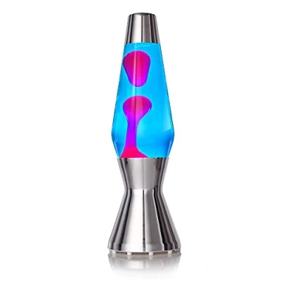 Image of MATHMOS Astro Lava Lamp The Original (Blue/Pink)