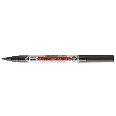 Image of Uni ball Super Ink Marker Pen 0.9 Black