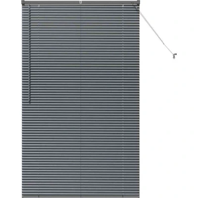 Image of With Curtains Other Manual Dark gray 105 x 175 cm Aluminium Vidaxl