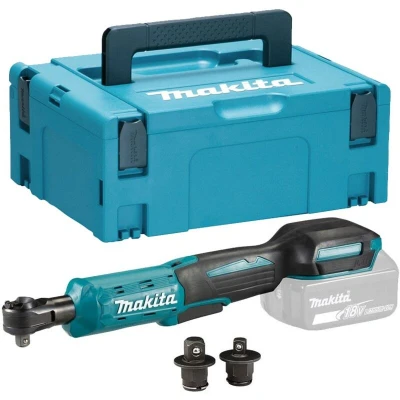 Image of Makita DWR180ZJ 18 V Li Ion Ratchet Wrench, 3/8 Inch 1/4 Inch, 47.5 Nm (Product Only)