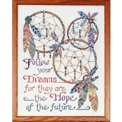Image of Design Works Dreamcatcher&#039;s Cross Stitch Kit, Multi Colour