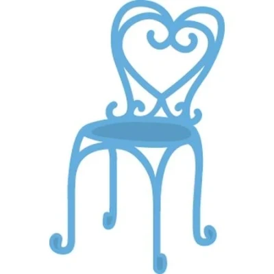 Image of Marianne Design French Bistro Chair Craftable Die, Blue