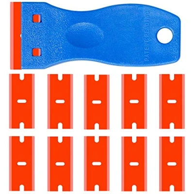 Image of Plastic Double Blade Scraper, Scraper with 10 Blades