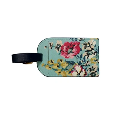 Image of Joules Cambridge Floral Luggage Tag, Multicoloured