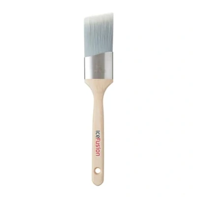 Image of ProDec Advance 2 inch Ice Fusion Angle Oval Trade Synthetic Paint Brush for Painting with Emulsion, Gloss, Satin Paints Ideal Skirting Board, Architrave &amp; Other Moulded Surfaces, 2&quot; 50mm