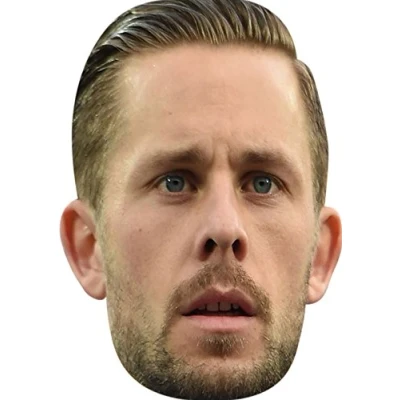 Image of FoxyPrinting Gylfi Sigurdsson Celebrity Party Cardboard Face Mask Fancy Dress