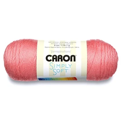 Image of Caron Bulk Buy Simply Soft Collection Yarn (3 Pack) Strawberry H97COL 153