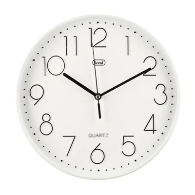Image of Trevi OM 3508 S Wall Clock, 30 cm Bianco