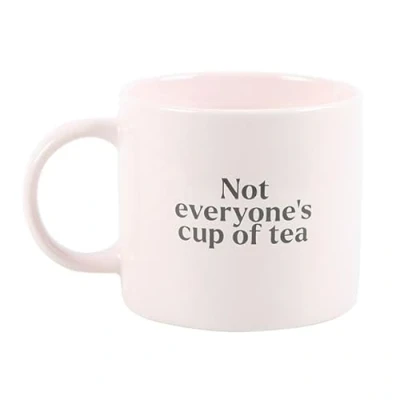 Image of Something Different Not Everyone’s Cup of Tea Mug Cheeky 370ml Ceramic Cup, Microwave &amp; Dishwasher Safe, Humor for Work or Home