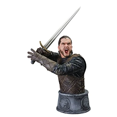 Image of Game of Thrones 3000 904 Jon Snow Bust Figure, Multi Colour