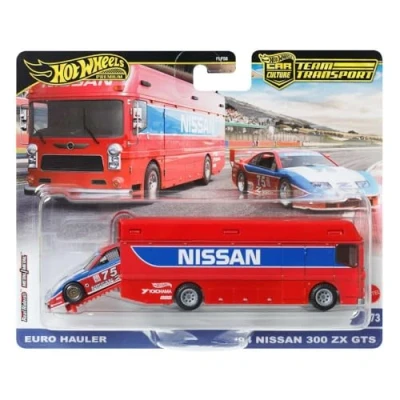 Image of Hot Wheels Transporter Nissan 300 ZX GTS/Euro Hauler
