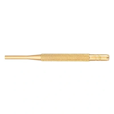 Image of Starrett B565D Brass Drive Pin Punch, 4&quot; Overall Length, 7/8&quot; 5/32&quot; Diameter