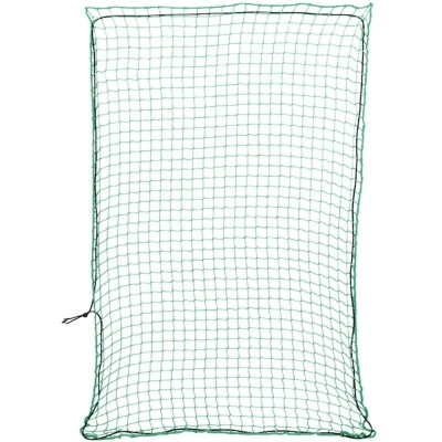 Image of ** vidaXL Trailer Net with Elastic Rope 3.5 x 2.5 m, Polypropylene, Green, UV Resistant, Weatherproof Cargo Mesh for Trailers, Trucks, SUVs, and Roof Racks