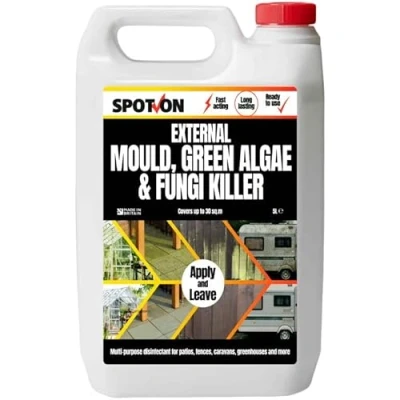 Image of Spot On External Mould, Green Algae &amp; Fungi Killer 5L