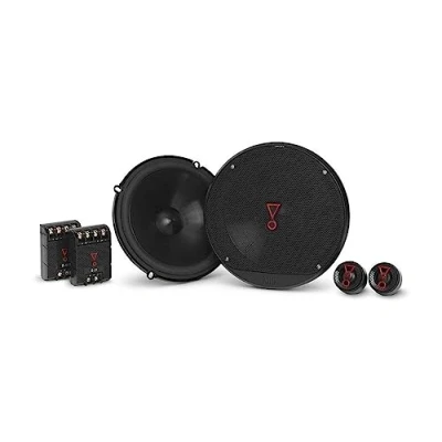 Image of JBL Stage3 607C 2 Way Component Car Speakers Set 250 Watt Pro Sound Audio Components System with 6.5 inch Speaker and separate Tweeter