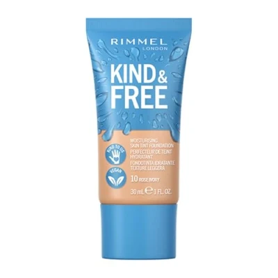 Image of Rimmel Kind + Free Moisturising Skin Tint Foundation, Rose Ivory 10