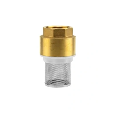 Image of GARDENA Brass foot valve: check valve, 42 mm (1 1/4 &quot;) Threaded For Connection to The Pump , Including strainer, Valve Plug and seal (7222 20)