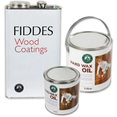 Image of Fiddes Hard Wax Oil Clear Matt 250ml