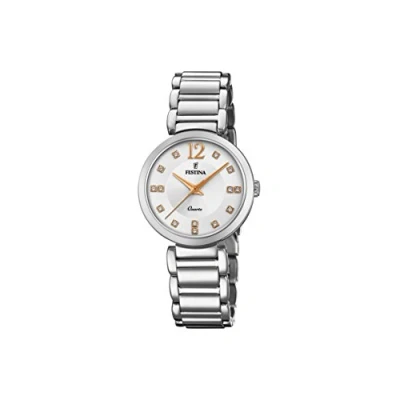 Image of Festina Womens Analogue Classic Quartz Watch with Stainless Steel Strap F20212/3