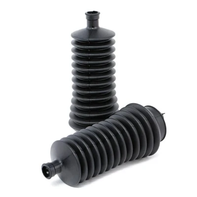 Image of 6000025546, 6000025671, 7701469496 Steering Rack Boot FEBI BILSTEIN 21171 Rubber Front Axle Left, Right 9,5, 39mm 166mm RENAULT: Kangoo I