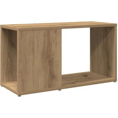 Image of vidaXL tv cabinet/media console/artisan oak engineered wood/60x24x32 cm/living room storage