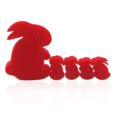 Image of Magic Tricks for kids, 5sets Sponge Rabbit Multiplying/Missing Appearing/Vanishing Magician Stage Illusion Gimmick Props(red)