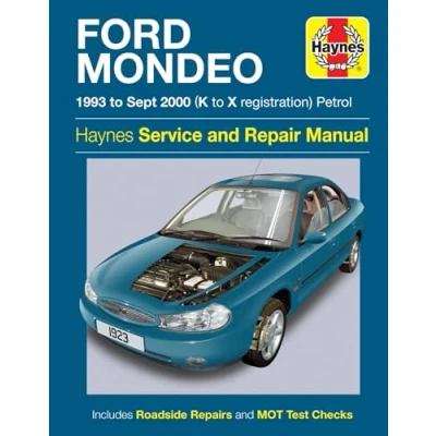 Image of Ford Mondeo Petrol (93 Sept 00) Haynes Repair Manual (Paperback)