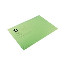 Image of Q Connect Square Cut Folder Lightweight 180gsm Foolscap KF26031