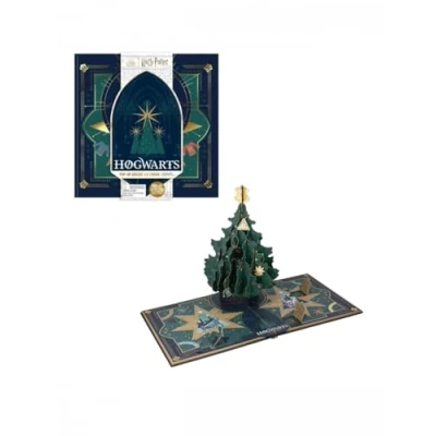 Image of Paladone Harry Potter 24 Day Christmas Advent Calendar Pop up Tree Book Toys &amp; Games Puzzles Stocking Filler Officially Licensed Wizarding World Merchandise Novelty Gift