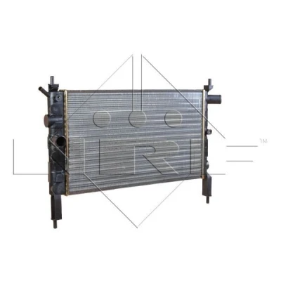 Image of 1300112, 1300113, 1300114, 1300140, 1300154 Engine radiator NRF 58930 Aluminium 525mm 322mm 34mm Mechanically jointed cooling fins