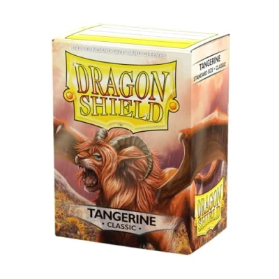 Image of Arcane Tinmen ApS ART10030 Dragon Shield: Tangerine (100), Multicoloured