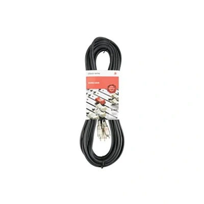 Image of chord 2R 2R600 6 m Twin RCA Lead