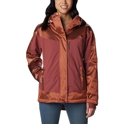 Image of Columbia Women&#039;s Point Park Insulated Winter Jacket, Night Wave Sheen, Wave, XL