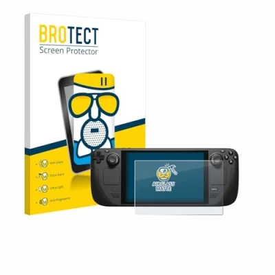 Image of brotect Anti Glare Glass Screen Protector Matte compatible with Valve Steam Deck/OLED Scratch 9H Protection Film