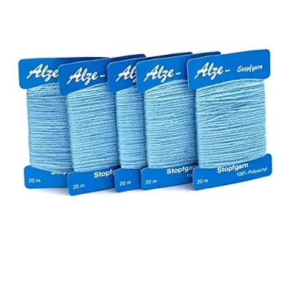 Image of Trimz Darning Wool, Sky Blue, 5x20m