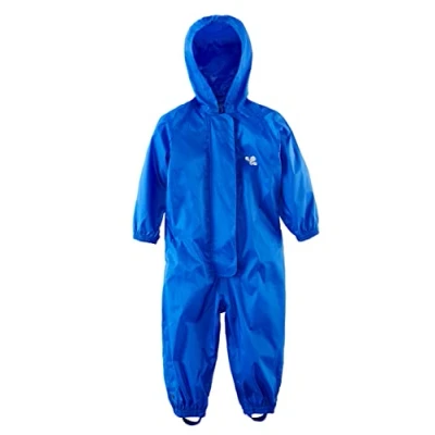 Image of Muddy Puddles Unisex Children Originals Waterproof All in One, Blue, 4 5 Years