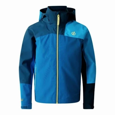 Image of Dare 2b Kids Water Repellent&#039; Explore II Waterproof Jacket Moonlight Denim, Size: 13 Years